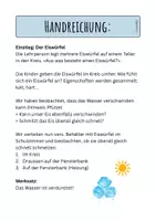 Vorschau - Stundenentwürfe - Lerneinheit Wasser - Der Eiswürfel Teil 6 - Seite 1