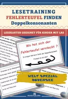 Vorschau - Fördermaterial/Inklusion - Bodensee Spezial: Fehlerteufel Lesekarten Doppelkonsonanten - Deckblatt
