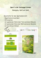 Vorschau - Spiele - Sport in der Dschungel-Schule - Deckblatt
