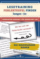 Vorschau - Fördermaterial/Inklusion - Chinesische Mauer Spezial: Fehlerteufel Lesekarten langes -ie - Seite 1