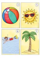 Vorschau - Arbeitsblätter - Story Walk "Summer" - englischer Lesespaziergang - Seite 3