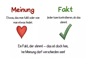Vorschau - Stundenentwürfe - Meinung oder Fakt - Unterschied kennenlernen - Seite 3
