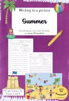 Vorschau - Arbeitsblätter - Writing to a picture - "Summer" - Schreiben zum Wimmelbild - Deckblatt