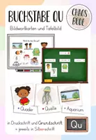 Vorschau - Stundenentwürfe - Buchstaben Qu qu - Materialpaket für die 1. Klasse - Seite 1