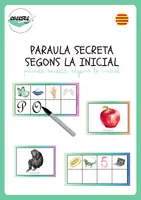 Vista previa - Tarjetas / Manipulativos - PARAULA SECRETA SEGONS LA INICIAL - Portada