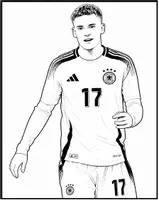 Vorschau - Arbeitsblätter - Materialpaket WM 2026, Fußballspieler, Flaggen, Trikot, eigene Flagge - Seite 1