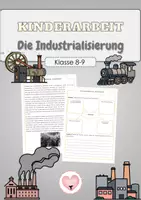 Vorschau - Arbeitsblätter - Industrialisierung - Deckblatt