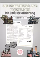 Vorschau - Arbeitsblätter - Industrialisierung - Deckblatt