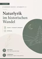 Vorschau - Arbeitsblätter - Klausur Q1 GK Deutsch: Naturlyrik – Eichendorff „Mondnacht" + Sachtext (Aufgabentyp IIA) - Deckblatt