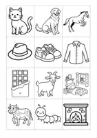 Aperçu - Feuilles d'exercices - Pack son CH - Mémoire + fiche de phonologie GS/CP - Page 1