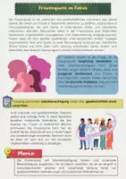 Vorschau - Arbeitsblätter - Frauenquote Pro Contra: Mittel der Gleichberechtigung? - Seite 1