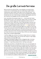 Vorschau - Stundenentwürfe - Lernwörterreise | Rechtschreibung Grundschule | Stationen & individuelles Lernworttraining - Seite 1