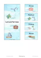 Vorschau - Stundenentwürfe - Lernwörterreise | Rechtschreibung Grundschule | Stationen & individuelles Lernworttraining - Seite 3