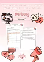 Vorschau - Arbeitsblätter - Werbung | Analyse Werbeanzeige | Arbeitsblätter | Klasse 7 | Deutsch - Deckblatt