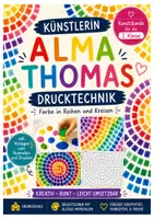 Vorschau - Stundenentwürfe - Alma Thomas - Drucktechnik im Stil von Alma Thomas - Grundschule - Deckblatt