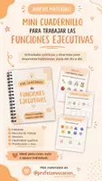 Vista previa - Hojas de trabajo - Cuadernillo Funciones ejecutivas - Portada