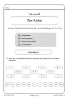 Vorschau - Unterrichtsreihen - 7er-Reihe Komplettpaket | Fokusheft, Arbeitsblätter & Lösungen | Einmaleins Grundschule - Seite 1