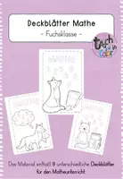 Vorschau - Arbeitsblätter - Deckblätter - Mathe - Fuchsklasse - Deckblatt