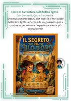 anteprima - Quiz - L'avventura di Sara e Luca nel misterioso Egitto - Pagina di copertina