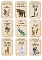 Vorschau - Bildkarten - Affirmationskärtchen Zeugnis - Seite 2
