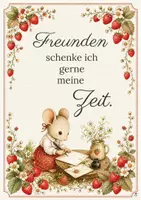 Vorschau - Arbeitsblätter - Für dich! Papeterie Set Erdbeeren Mäuse - Classroom Management Klasse 1-13 - Seite 3