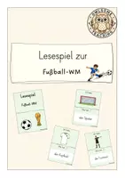 Vorschau - Spiele - Freebie: Lesespiel zur Fußball-WM 2026 (Kl. 2-4) - Deckblatt