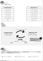 Vorschau - Arbeitsblätter - Scheitelpunktform - Allgemeine Form - Seite 2