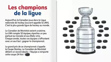 Aperçu - Apprentissages en autonomie - Canadien du Montréal : 2 Livres éducatifs 3e Cycle - Page 3