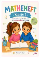 Vorschau - Arbeitsblätter - Mathe Klasse 1 – Wiederholungsheft mit allen Themen - Deckblatt