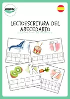 Vista previa - Refuerzo / NEE / Materiales de apoyo - LECTOESCRITURA DEL ABECEDARIO - Portada