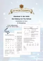 Vorschau - Mal- und Bastelvorlagen - Die Eisberg-von-Tau-Schule 04: Schulschluss - Deckblatt
