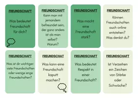 Vorschau - Spiele - Impulsfragen / Gesprächskarten: Liebe & Freundschaft - Seite 1