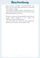 Vorschau - Arbeitsblätter - Vatertag - Bastelvorlage Büchlein zum ausfüllen und verschenken Klasse 1-4 - Seite 2