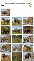 Vorschau - Arbeitsblätter - Tiere in der Steinzeit- Vergleich zur Gegenwart - Seite 1