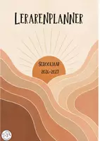 Voorbeeld - Lerarenagenda schooljaar 2026-2027 - Voorblad