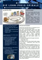 Vorschau - Arbeitsblätter - Arbeitsblatt zum Thema Die Lohn-Preis-Spirale - Seite 1