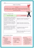 Vorschau - Stundenentwürfe - Virtual Reality App: Planen, Entwickeln und Pitchen (Englisch 8 - 12) - Deckblatt
