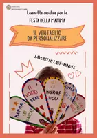 anteprima - Materiale per pittura e bricolage - Lavoretto per la festa della mamma - ventaglio - Pagina di copertina
