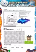 Vorschau - Arbeitsblätter - Naturkatastrophen - Hurrikane & Tornado - Seite 3