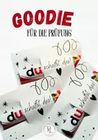 Vorschau - Mal- und Bastelvorlagen - Goodie für die Prüfung - Deckblatt