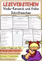 Vorschau - Arbeitsblätter - Wikinger – Mythos & Kultur Leseverständnis (Klasse 4–6) mit Arbeitsblättern Materialpaket - Seite 1