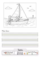 Vorschau - Arbeitsblätter - Sätze schreiben zu Bildern – Schreibanlässe für Klasse 1/2 - Seite 3