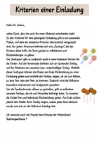 Vorschau - Poster - Einladungen - Kriterien und Feedbackmaterial - Seite 1