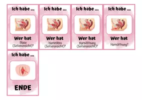 Vorschau - Stationenlernen - Sexualkunde: Weibliche Geschlechtsorgane - Ich habe wer hat? - Seite 3