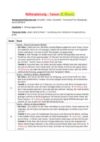 Vorschau - Unterrichtsreihen - Tanzen 9. Klasse - Reihenplanug & Prüfungsbogen - Seite 1