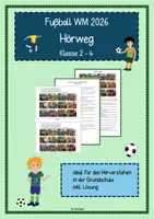 Vorschau - Arbeitsblätter - Fußball-WM 2026 - Deckblatt
