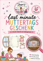 Vorschau - Mal- und Bastelvorlagen - Last Minute Muttertagsgeschenk Ausmalbild - Deckblatt