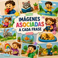 Vista previa - Hojas de trabajo - Construcción primeras frases. S+V+C - Portada