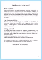 Voorbeeld - Letters leren - Pagina 1