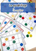 Aperçu - Jeux - Reproduire le quadrillage - Page de couverture